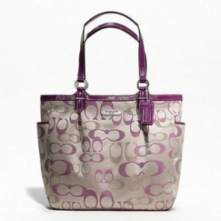 Coach Gallery Optic Signature N/S Tote F20442 Clothing