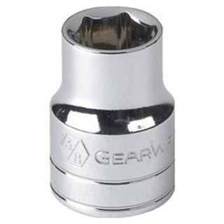 Gearwrench 80602 GEARWRENCH 7/16 6Pt 1/2 Drive Standard SAE Socket