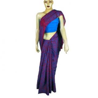 Tie and Dye Printed Sarees Traditional Indian Clothing