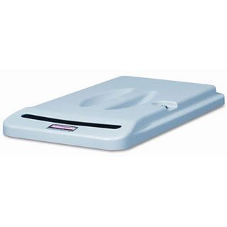 Rubbermaid Slim Jim Confidential Document Gray Lid Today $49.99
