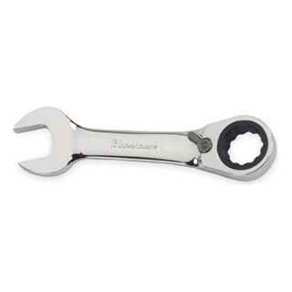 Blackhawk By Proto BW 2212R Ratcheting Combo Wrench, 7/16 in., Stubby