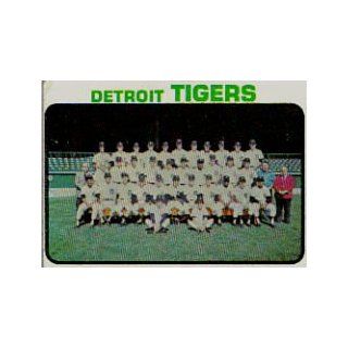 1973 Topps #191 Detroit Tigers Team Card 