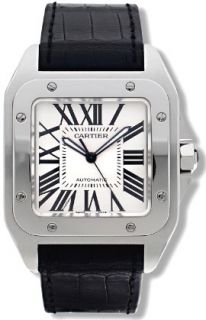 Cartier Santos 100 Mens Stainless Steel Watch