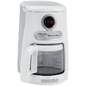 Kitchenaid KCM511WH 10 Cup White Programmable Coffeemaker