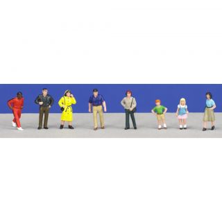 Scale People Figures (Pack of 8)