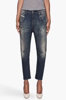 Diesel Indigo Faded Low rise Fayza Jeans for women