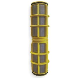 Amiad 11 1603 1010 Filter Screen, Yellow, 10 In L, Dia 2 In