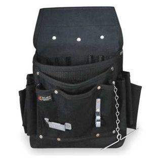 Clc 5505 Tool Pouch, 11 Pocket, Polyester, Black