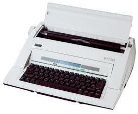 Nakajima WPT 160 Electronic Portable Typewriter with