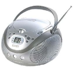 Coby Portable CD Player with AM/FM Stereo Tuner