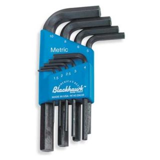 Blackhawk By Proto ZW 69 Hex Key Set, 1.5   10mm, Short