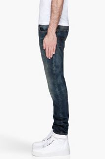 Diesel Deep Indigo Bootcut New Fanker Jeans for men