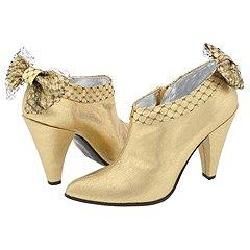 Marc by Marc Jacobs 684934 Gold Lame Boots