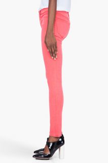 Marc By Marc Jacobs Skinny Coral Stick Jeans for women