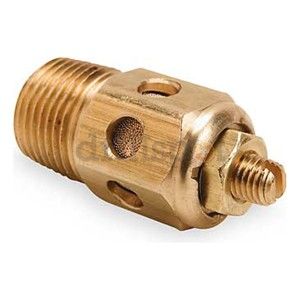 Speedaire 1EJU4 Speed Control Muffler, 3/8 NPT, 11/16 Hex