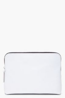 3.1 Phillip Lim Lemon Combo Leather 31 Minute Cosmetic Clutch for women