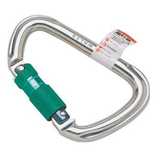 Miller By Honeywell 17D 2/ Carabiner, Aluminum, 4 5/8 In., Twist Lock