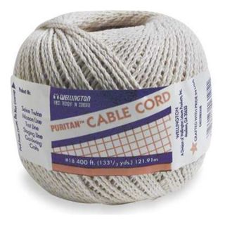Approved Vendor 5UR18 Cord, Cotton Cable, #18