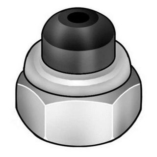 Approved Vendor 1FY18 Locknut, NylonInsert/Cap, 10 32, PK10