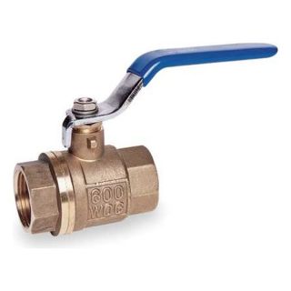 Approved Vendor 6GD19 Ball Valve, 2 In, FNPT, Forged Brass