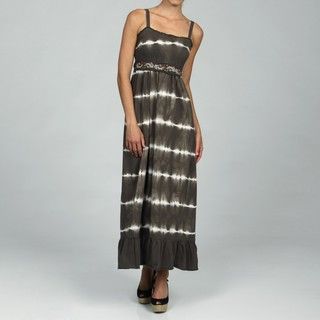 RXB Tie Dye Olive Belted Maxi