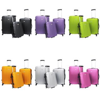 Travelers Choice TC3900 Rome 3 piece Hardshell Spinner/Rolling