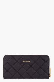 Marc Jacobs Black Lindy Deluxe Wallet for women