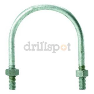 DrillSpot 0156497 1/2 13 x 3 Pipe Size Hot Dip Galvanized Round Bend