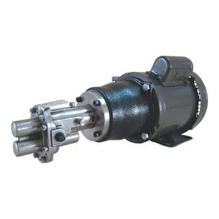 Dayton 4KHN1 Rotary Gear Pump, 316 SS, 3/4 HP, 1 Ph