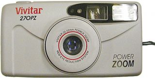 Vivitar 270PZ Power Zoom 35mm Point and Shoot Camera