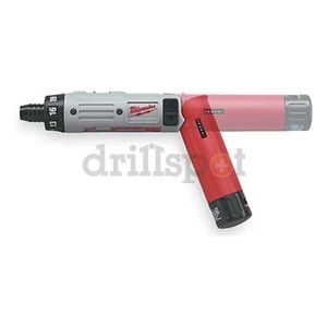 Milwaukee 0490 22 Cordless Screwdriver, 4 V, 200/600 rpm