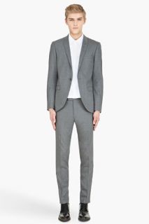 Tiger Of Sweden Grey Wool Evert 9 Suit for men