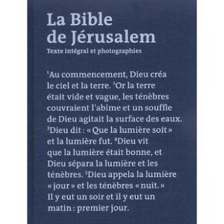 LA BIBLE DE JERUSALEM ILLUSTREE   Achat / Vente livre pas cher