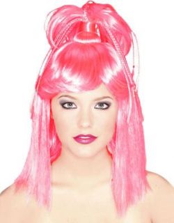 Pink Genie Adult Wig Clothing