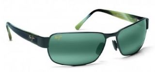 Sunglasses,Gloss Black Frame/Maui Hot Lens,One Size Maui Jim Shoes