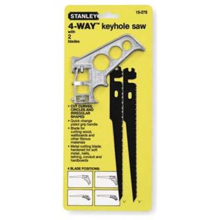 Stanley 15 275 Keyhole Saw W/2 Blades