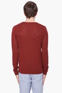 Theory Brown Lasso Antero Sweater for men