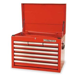 Westward 2CZX6 Wide Top Chest, 26 Wx17 1/4 Dx19 1/4 H