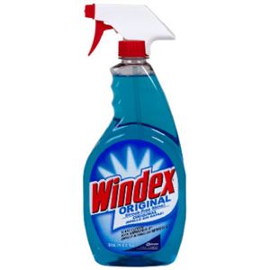S C Johnson Wax 20133 26OZ BLU Windex Cleaner, Pack of 12