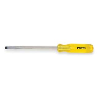 Proto J9812C Slotted Screwdriver, 1/2 In Tip, 17 In L