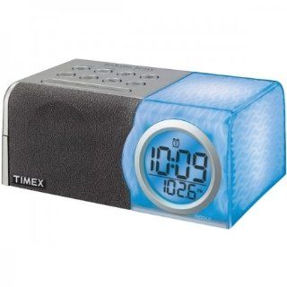 Timex T205W Color Changing Alarm Clock Radio with Bedtime