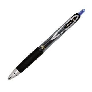 uni ball 207 Retractable Micro Point Gel Pens, 12 Blue Ink