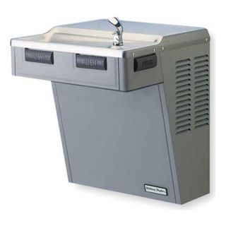 Halsey Taylor 8240081641 Water Cooler, 8 GPH, Platinum, 19 9/16 In H