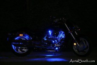 207 LED Multi Color Motorcycle Accent Light Kit w/16 Function Remote