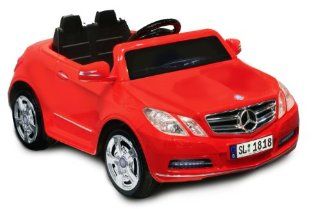 Mercedes Benz E550 6V, Red Toys & Games