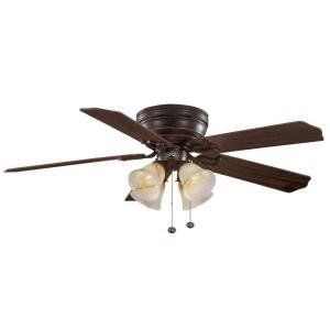 Hampton Bay Carriage House 52 In. Iron Indoor Ceiling Fan  