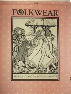 Folkwear #208 Kinsale Cloak for Young Maidens Girls Cape