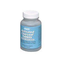 Requa Activated Charcoal Dietary Supplement Tablets   125