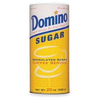 Domino 401424 Sugar Canister, 20 Oz, PK24