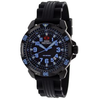 Swiss Precimax Mens SuperNova Black Dial Watch